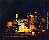 Joseph Kleitsch Still Life with Oranges painting